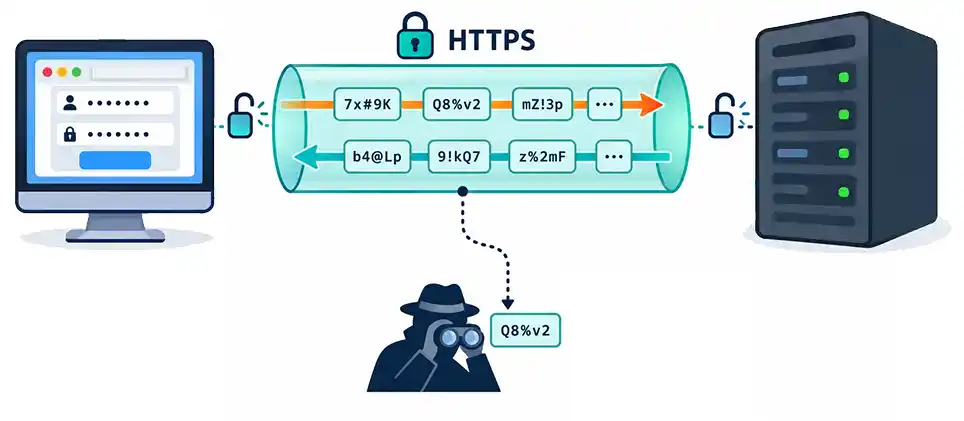 Echanges chiffrés via HTTPS