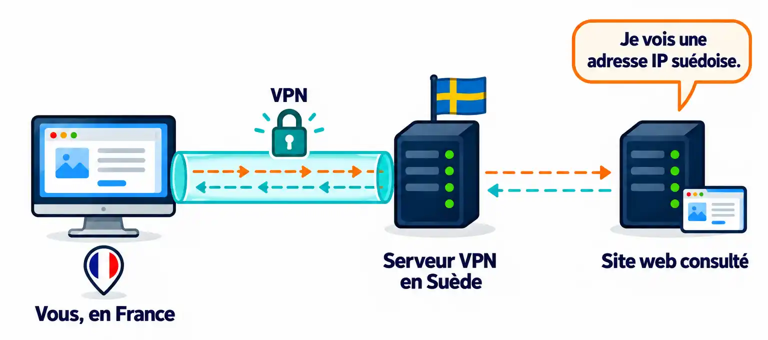 Utiliser une adresse IP dans un autre pays