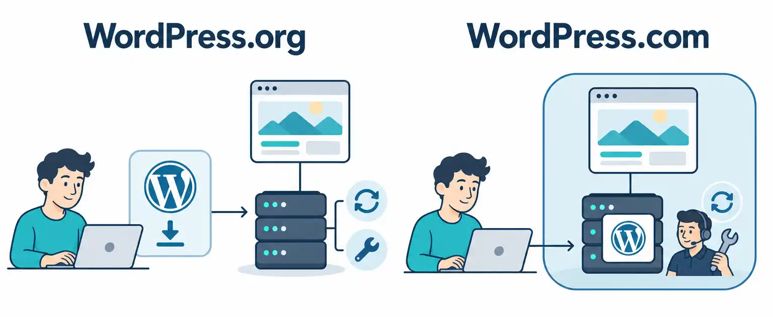 Wordpress.org Vs WordPress.com
