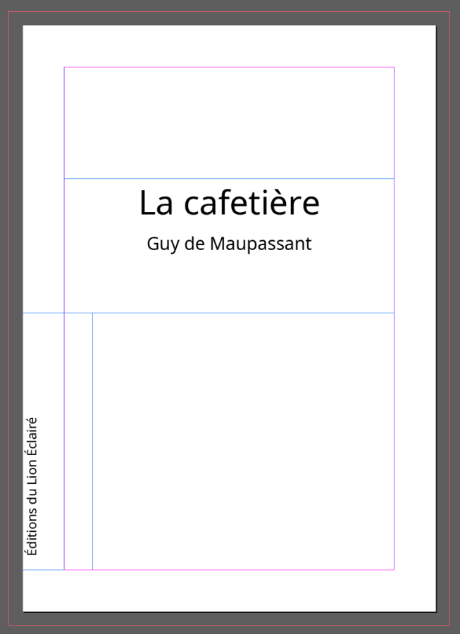 Aperçu des styles de la couverture
