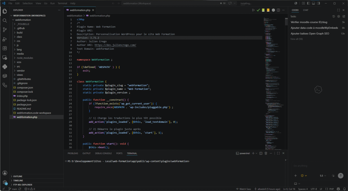 Aperçu de Visual Studio Code